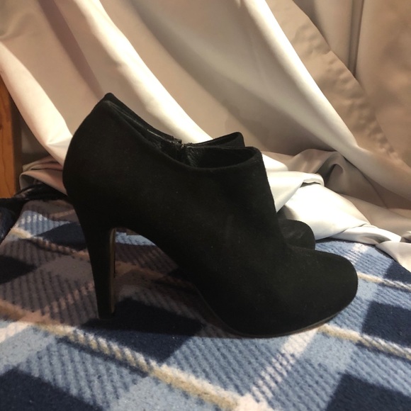 Italian Suede Booties - Picture 6 of 7